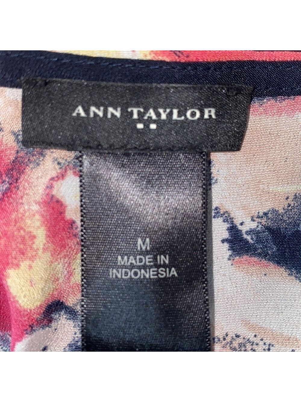 Ann Taylor Split-Neck Floral Sleeveless Maxi Dress - Picture 9 of 12